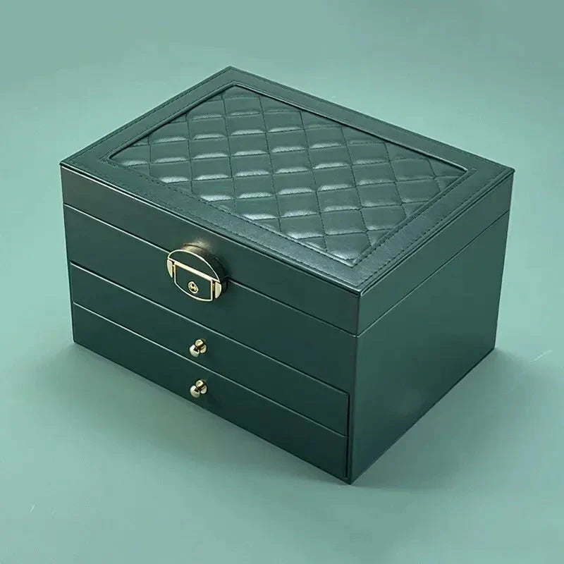 Multi-Layer Drawer Jewelry Box – Earring Organizer