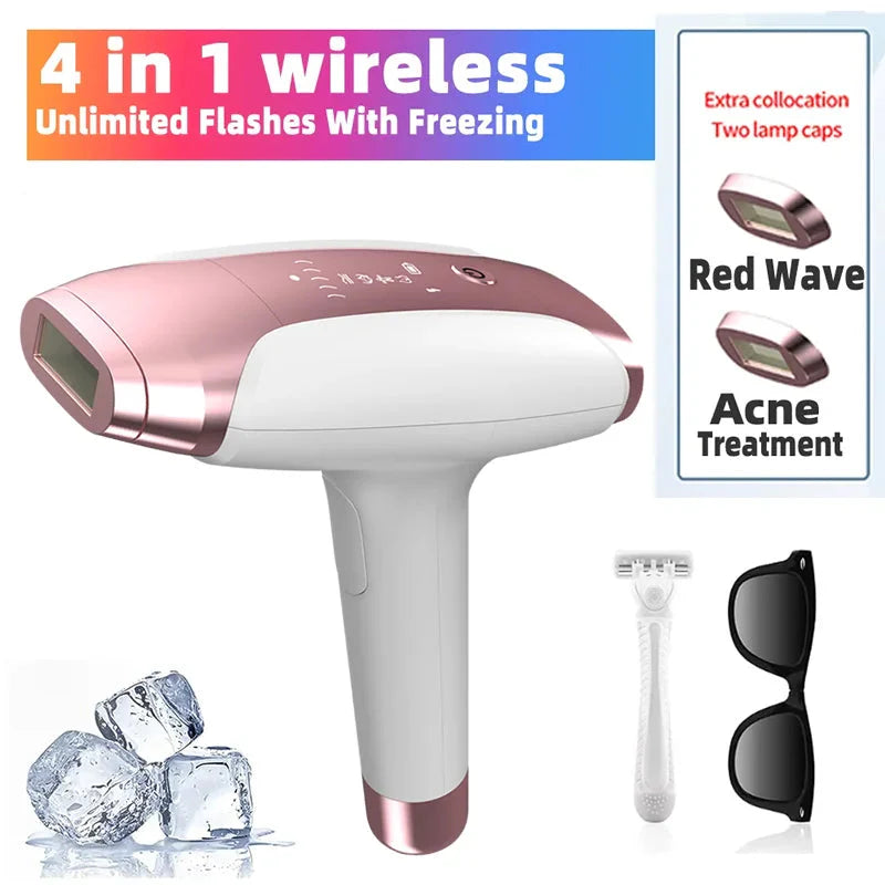 IPL Laser Epilator – Painless Hair Removal Device