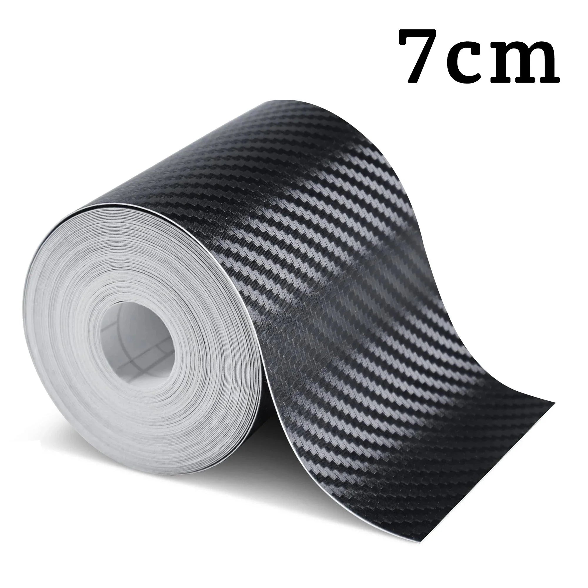 1–10M Nano Carbon Fiber Car 3D Tape Sticker – Door Edge, Mirror Protector Strip, Waterproof DIY Adhesive Protective Film