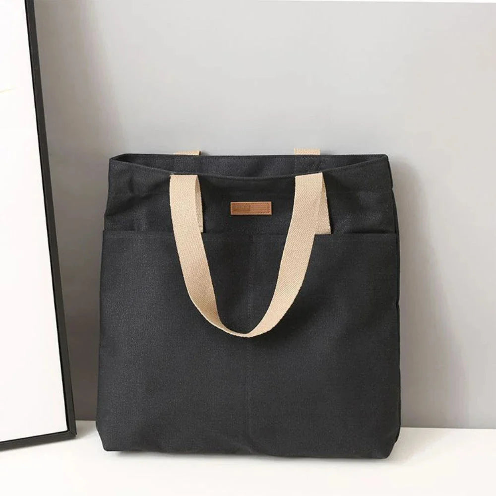 Women’s Canvas Tote Bag – Large Capacity Sewing Thread Handbag