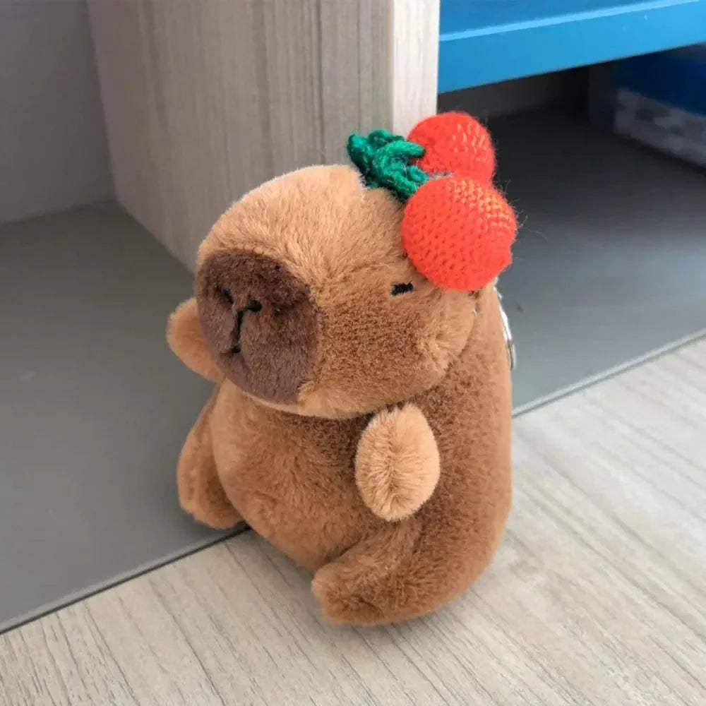 Cute Capybara Plush Toy Hoodie – Small Winged Stuffed Doll for Kids