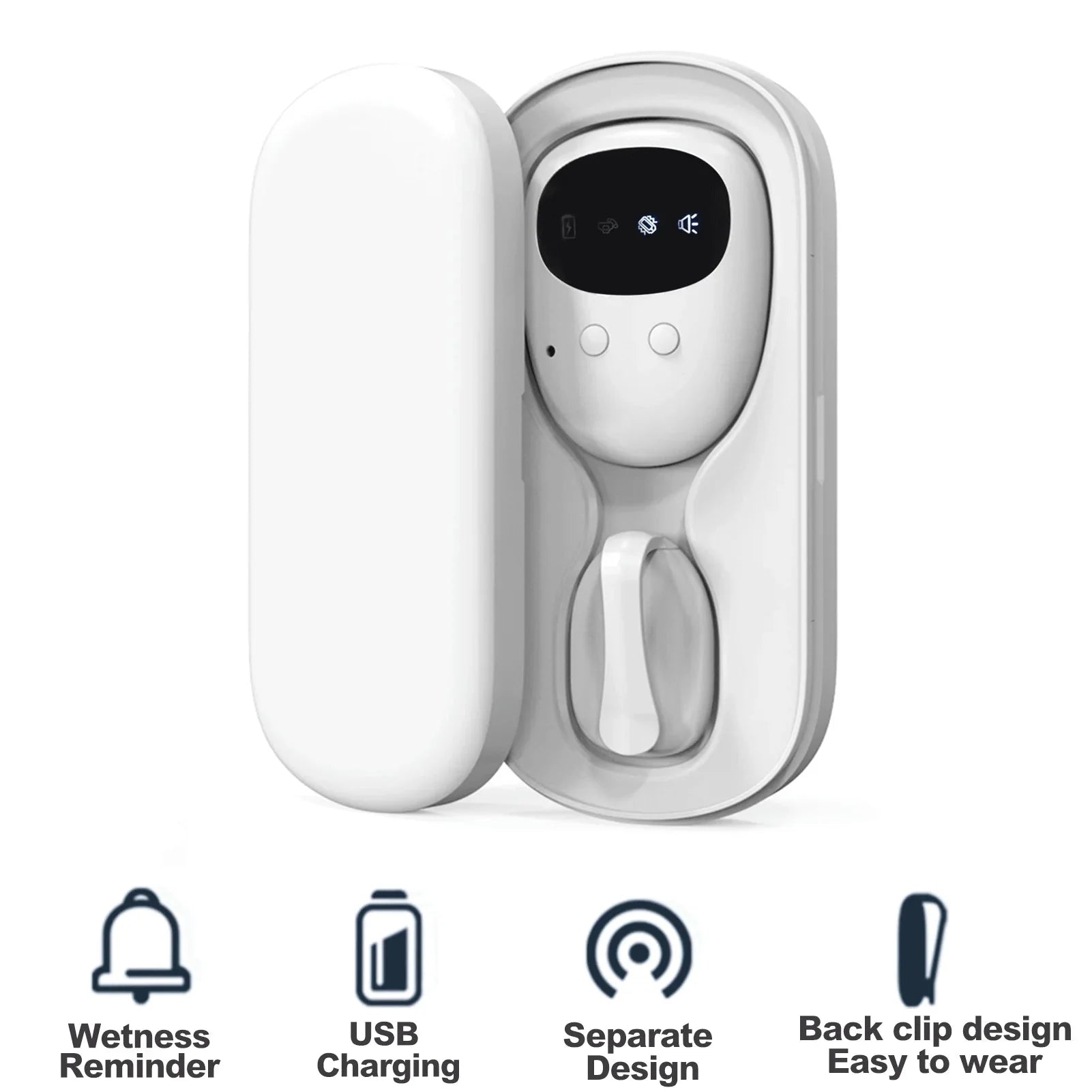 Wireless Bedwetting Alarm for Kids & Elder Care Training