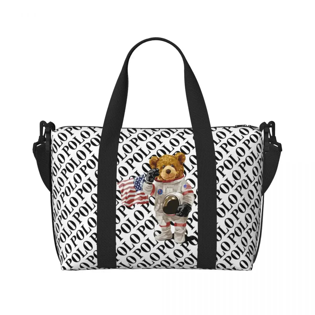 Bear Shoulder Beach Bag