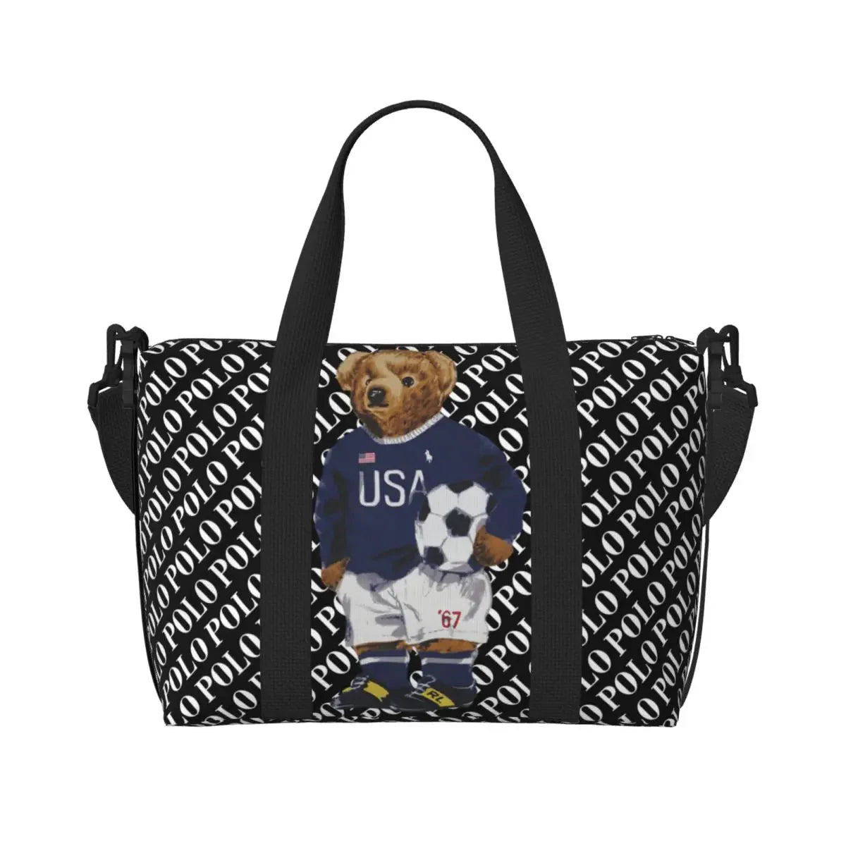 Bear Shoulder Beach Bag