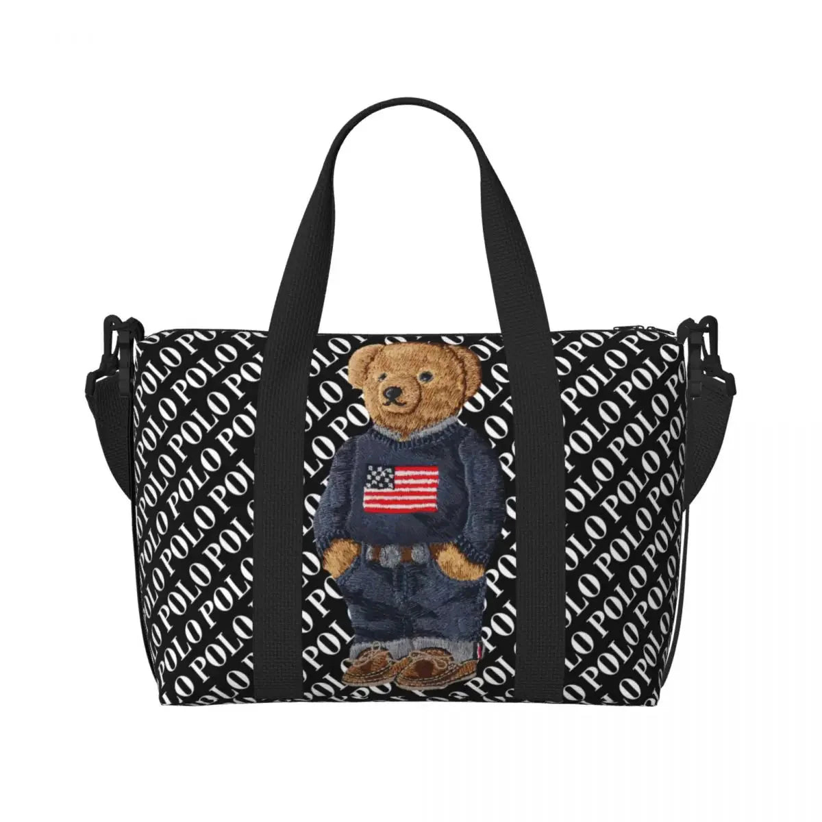 Bear Shoulder Beach Bag