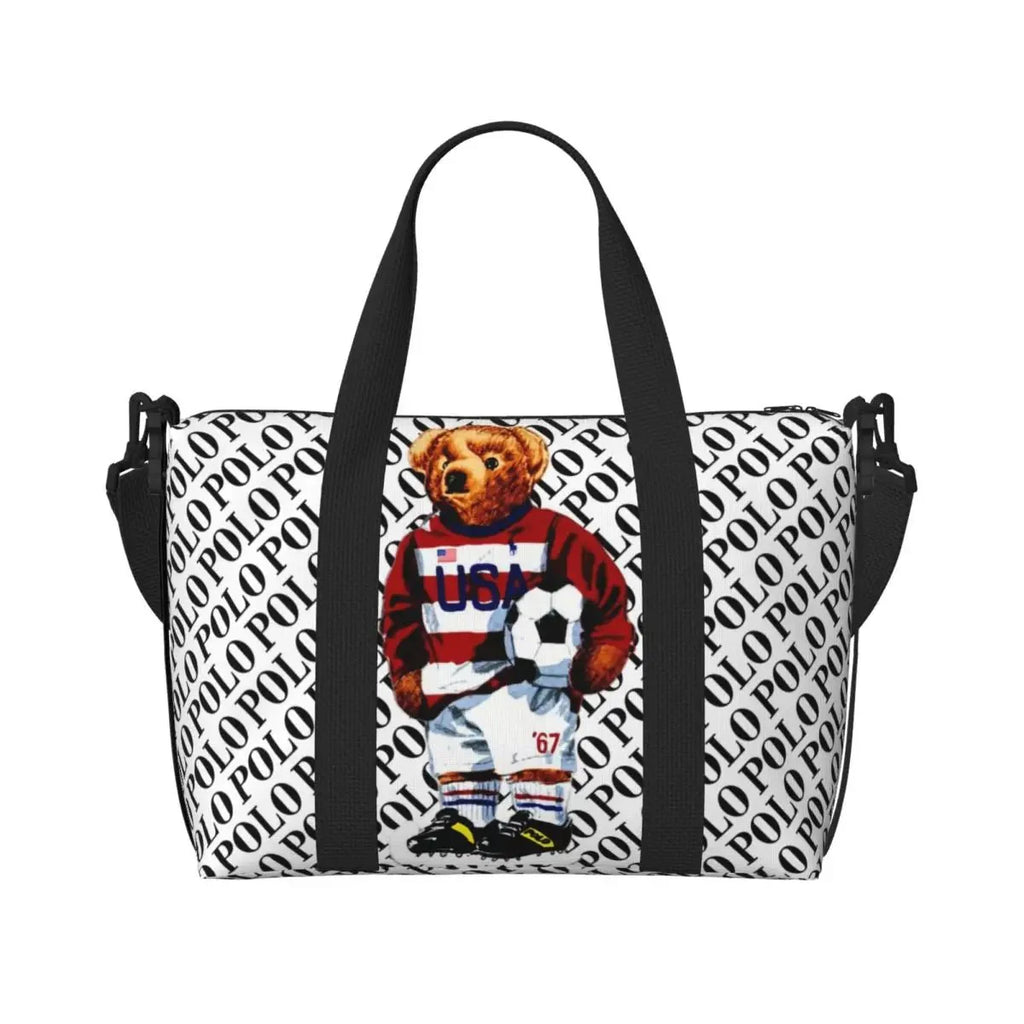 Bear Shoulder Beach Bag