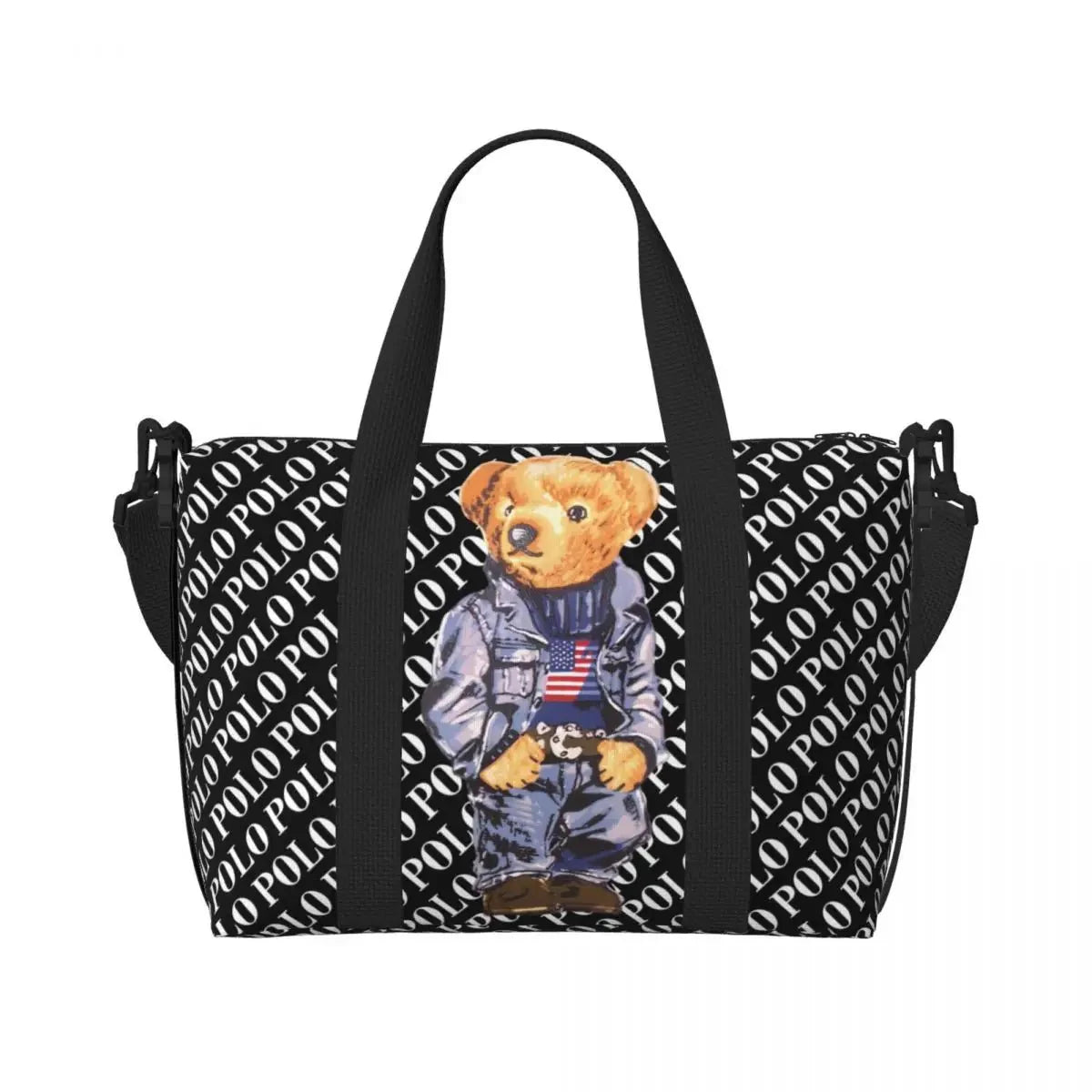 Bear Shoulder Beach Bag