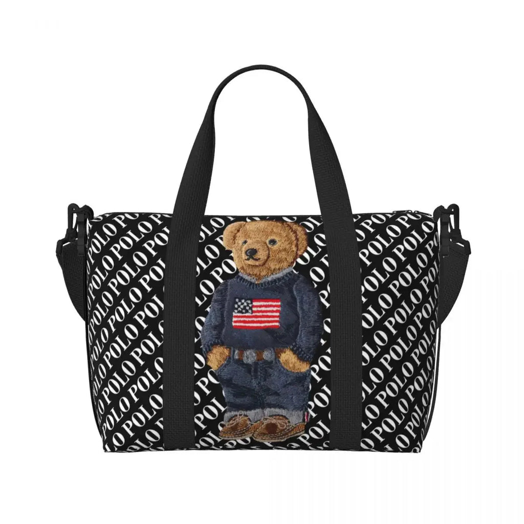 Bear Shoulder Beach Bag