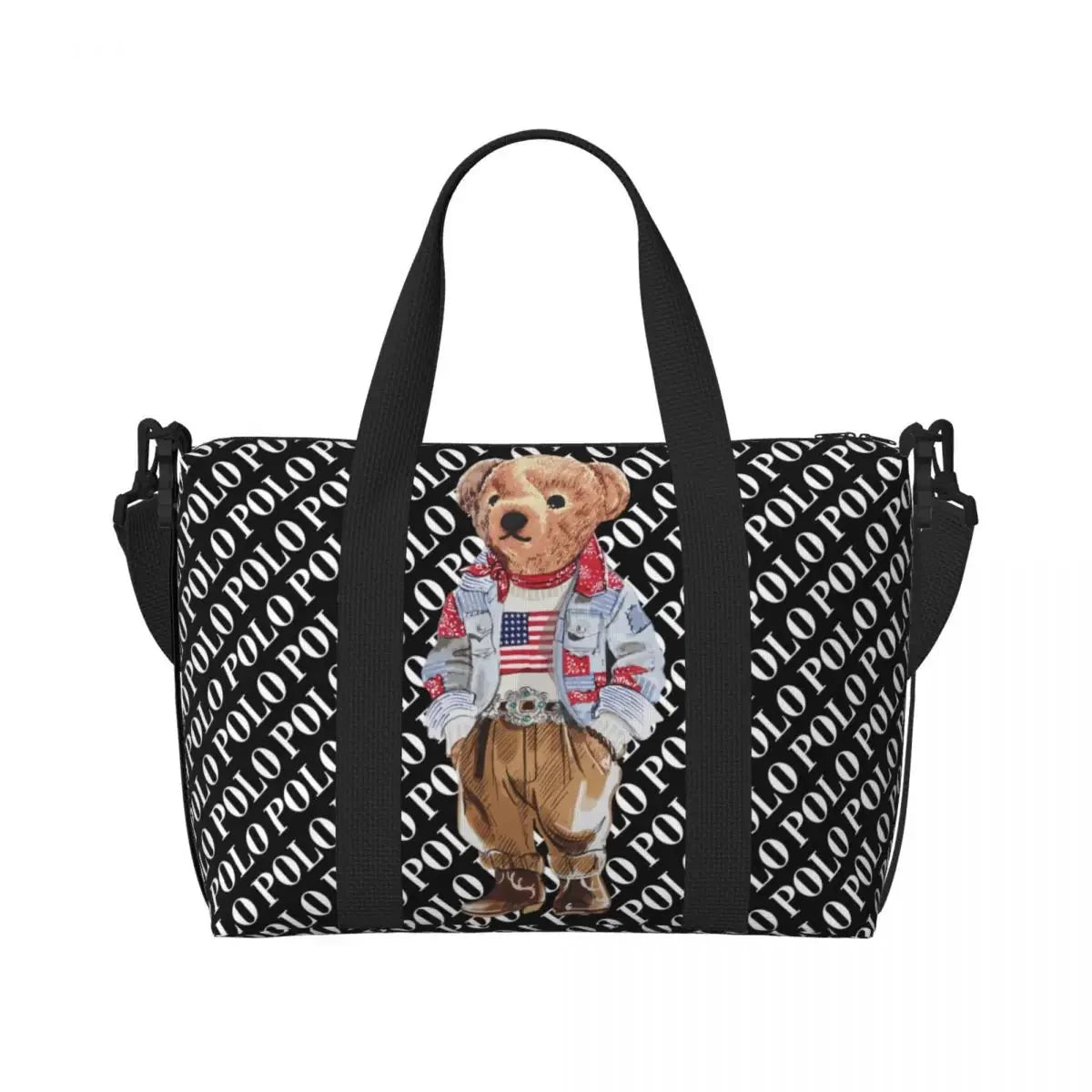 Bear Shoulder Beach Bag