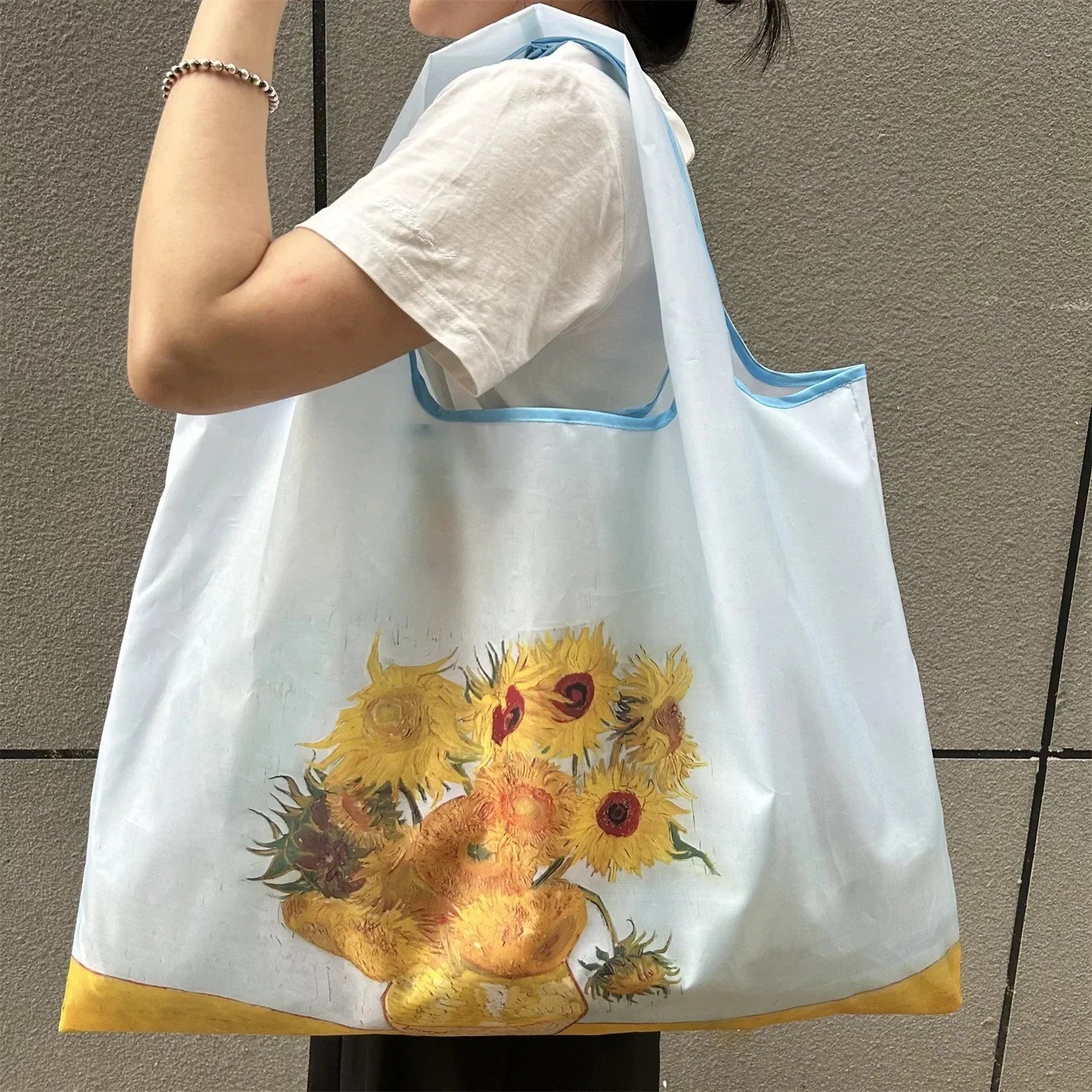 Big Pocket Nylon Grocery Grocery or Shopping Bag