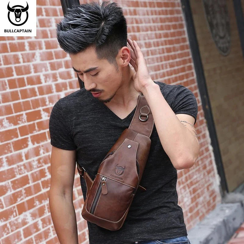 BULLCAPTAIN  Leather Messenger Bags
