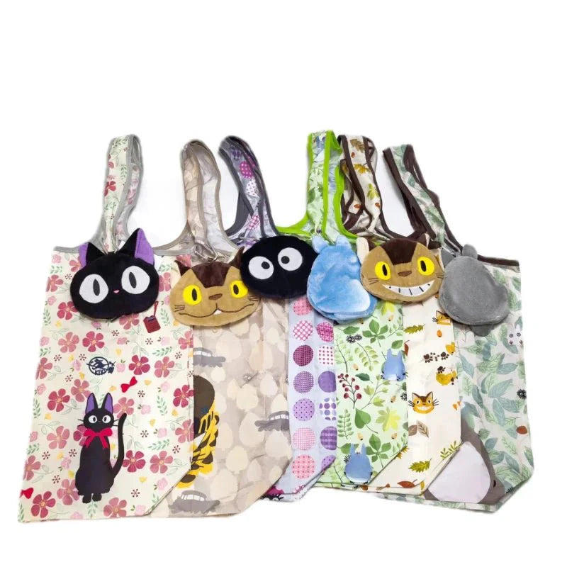 Cartoon Foldable Shopping Bags
