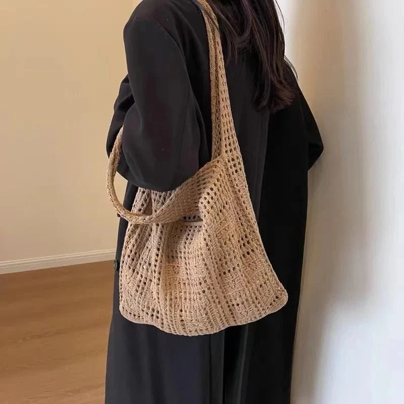 Crochet Tote Bag, Fairy Hobo Bag
