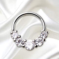 316L Stainless Steel Grand Cubic Seamless Ring