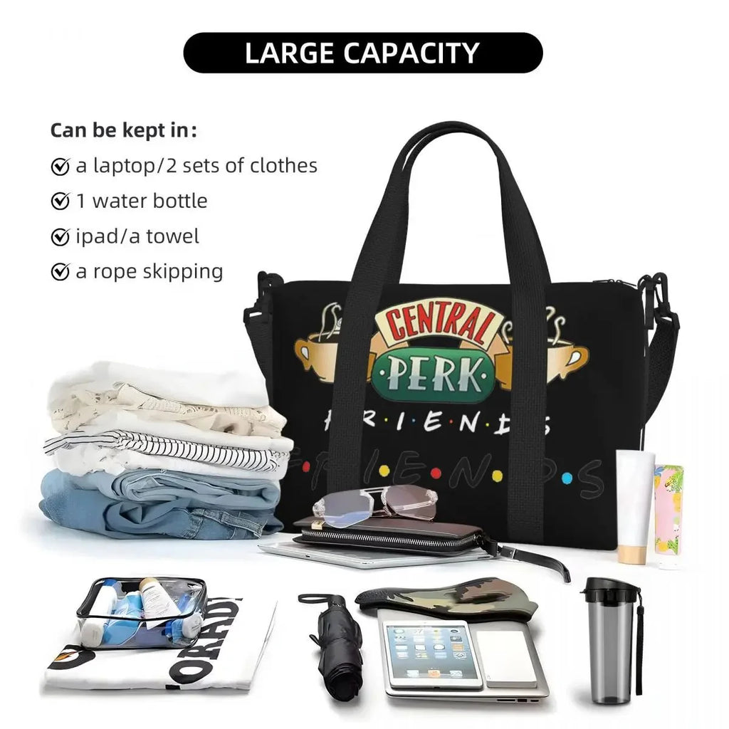 Custom Funny Friends TV Show Tote
