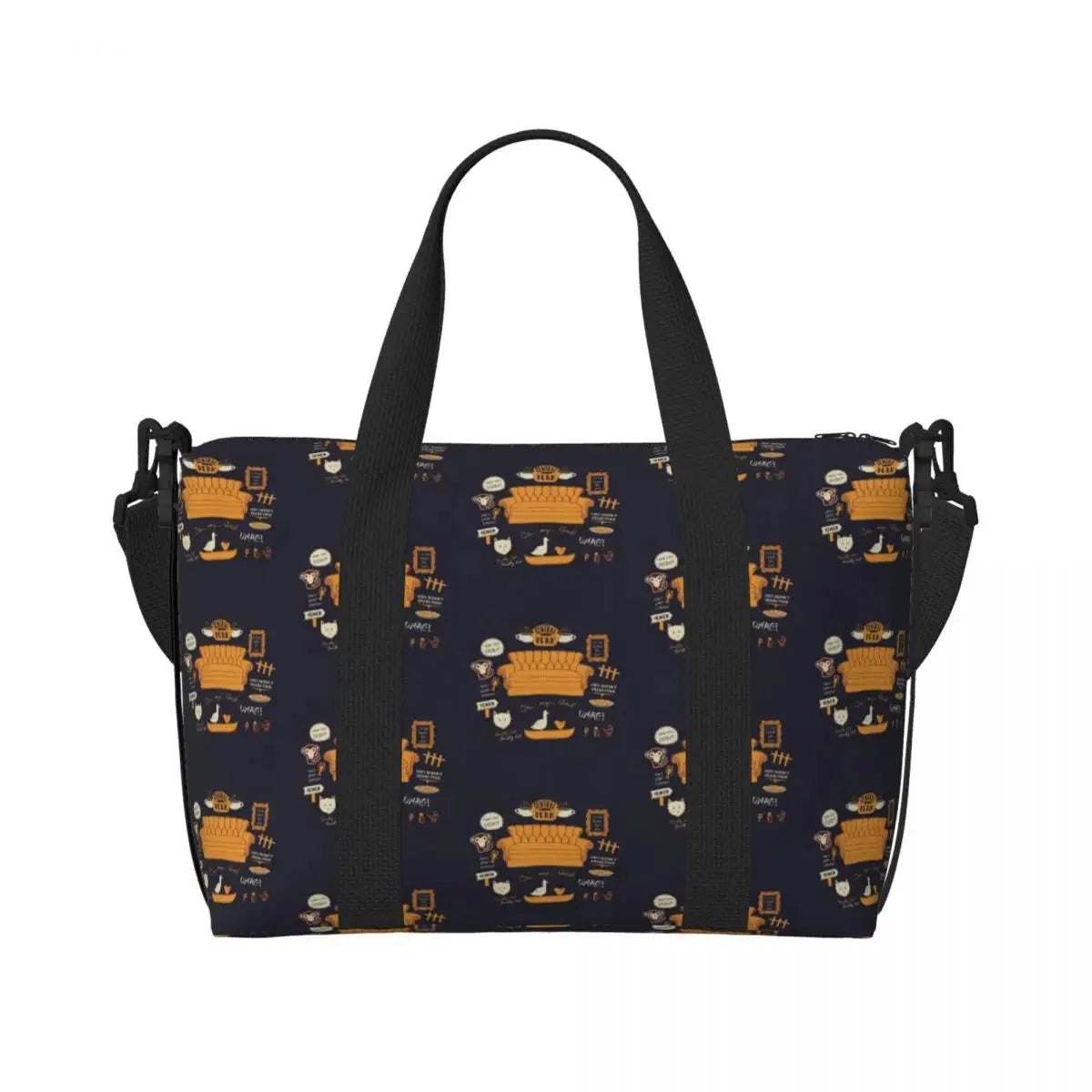 Custom Funny Friends TV Show Tote