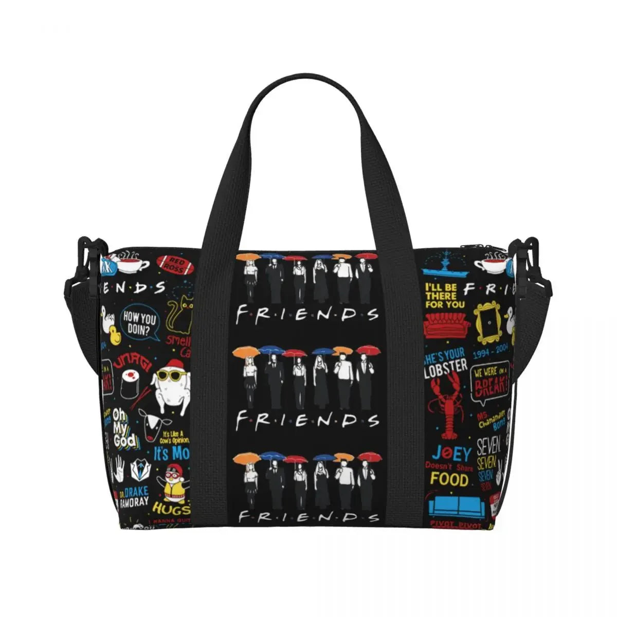 Custom Funny Friends TV Show Tote