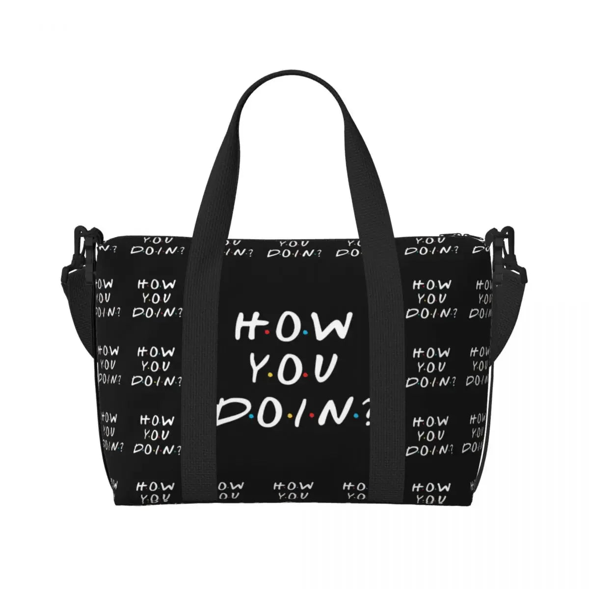 Custom Funny Friends TV Show Tote