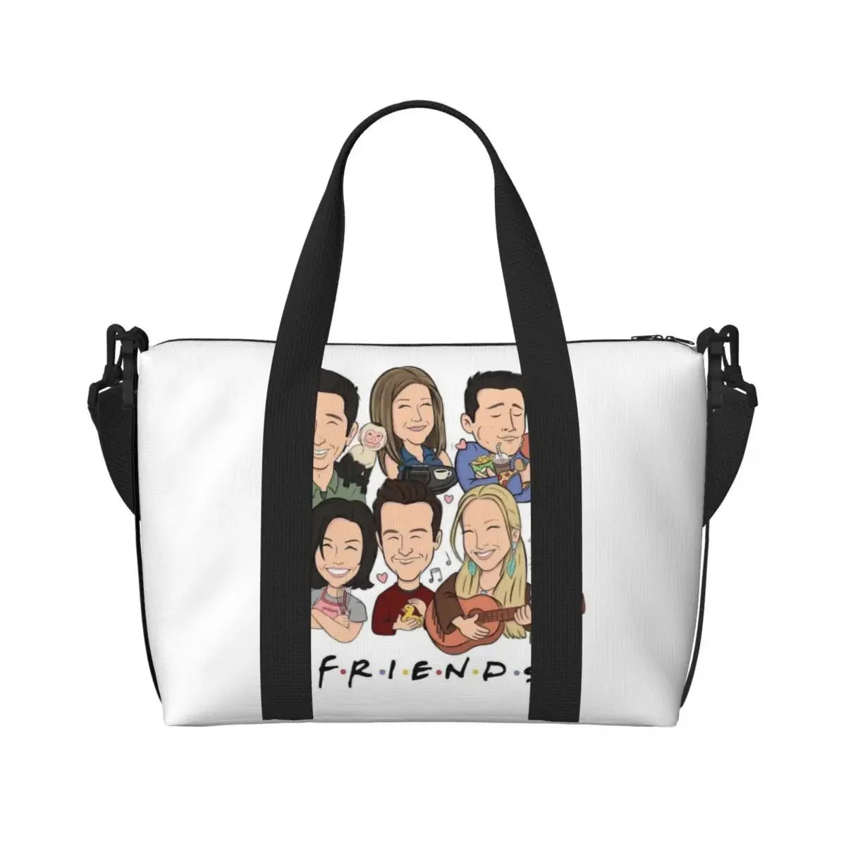 Custom Funny Friends TV Show Tote