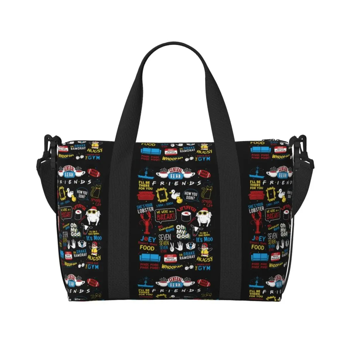 Custom Funny Friends TV Show Tote