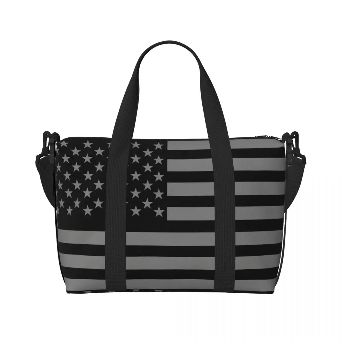 Custom Vintage American Flag Tote Bag
