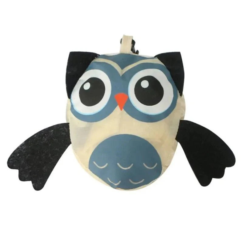 Cute Animal Owl Shape Foldable Shopping Bag