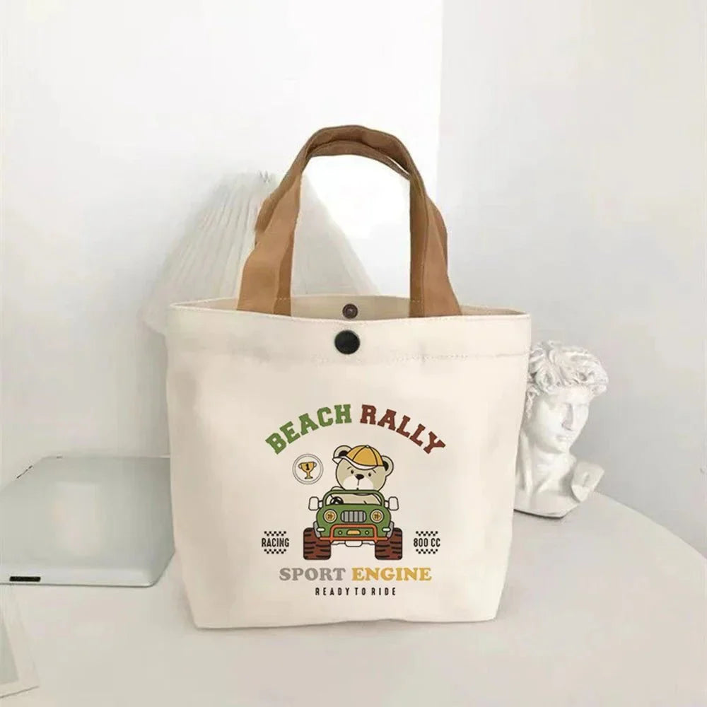 Cute Bear Small Versatile Handbag