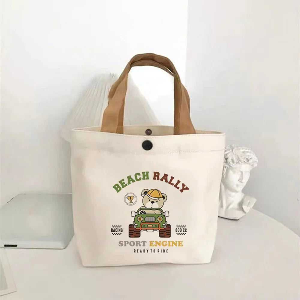 Cute Bear Small Versatile Handbag