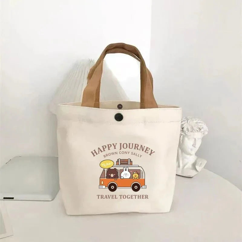 Cute Bear Small Versatile Handbag
