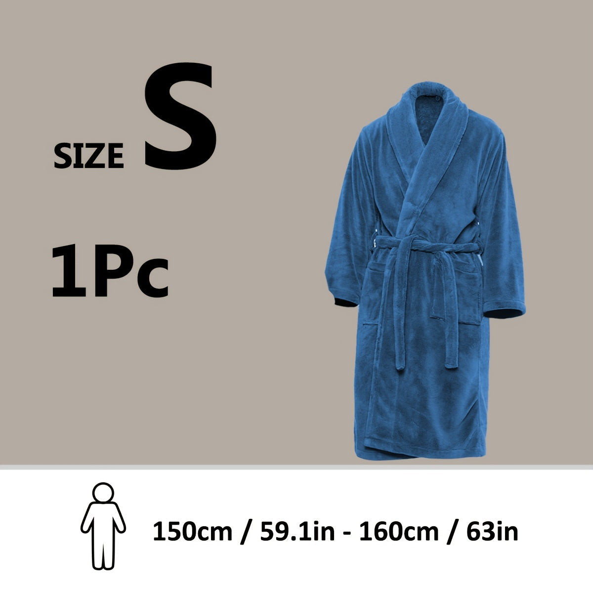 Unisex Extra Warm Coral Fleece Bathrobe Mens and Women Adult Robes for Your Bathroom Bath Towel Bedroom Shawl Collar Robes, Valentines gift for lovers