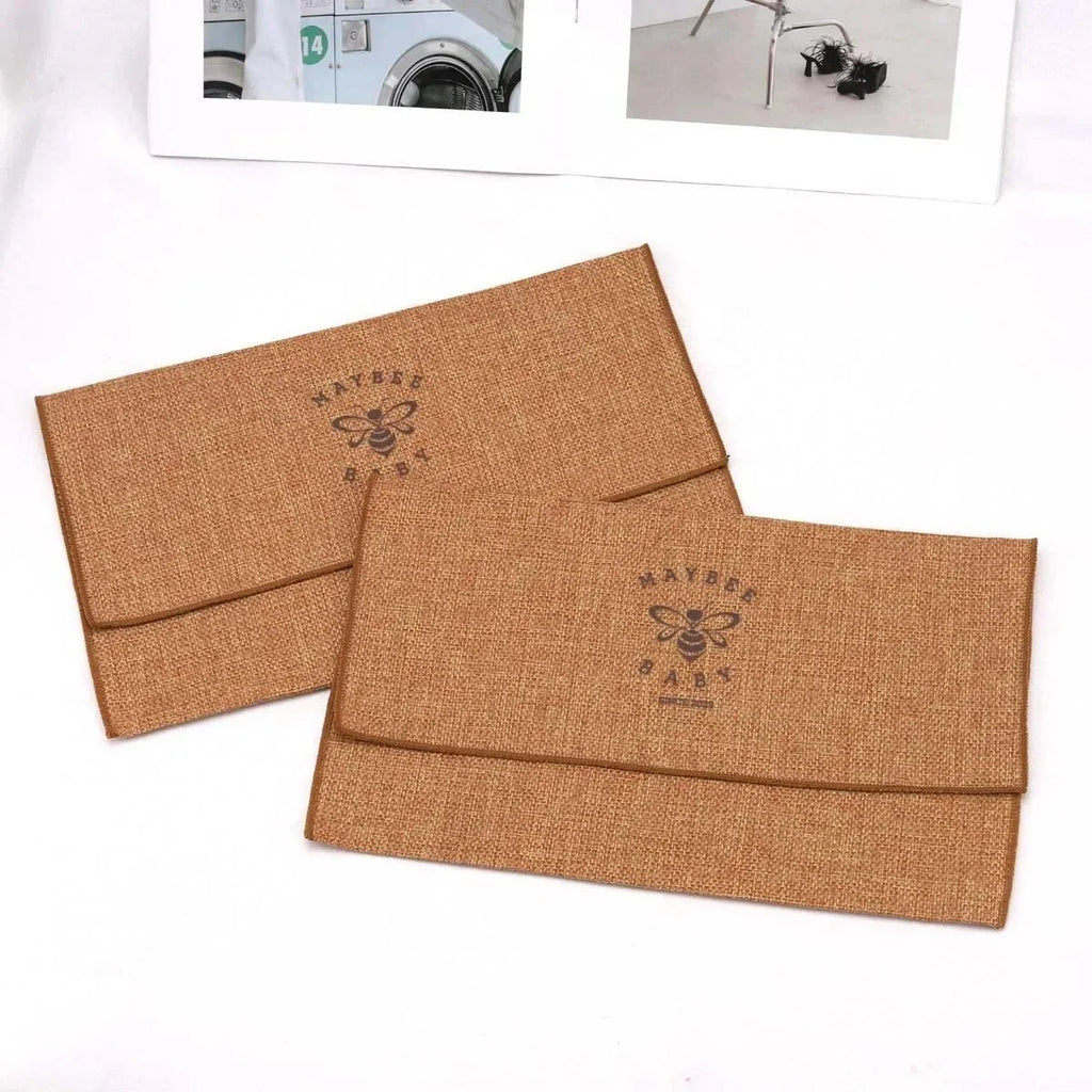 Eco-friendly Recyclable Jute Envelope Dust Pouch