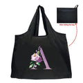 Eco-Friendly Shopping Bag - Purple Letter Series