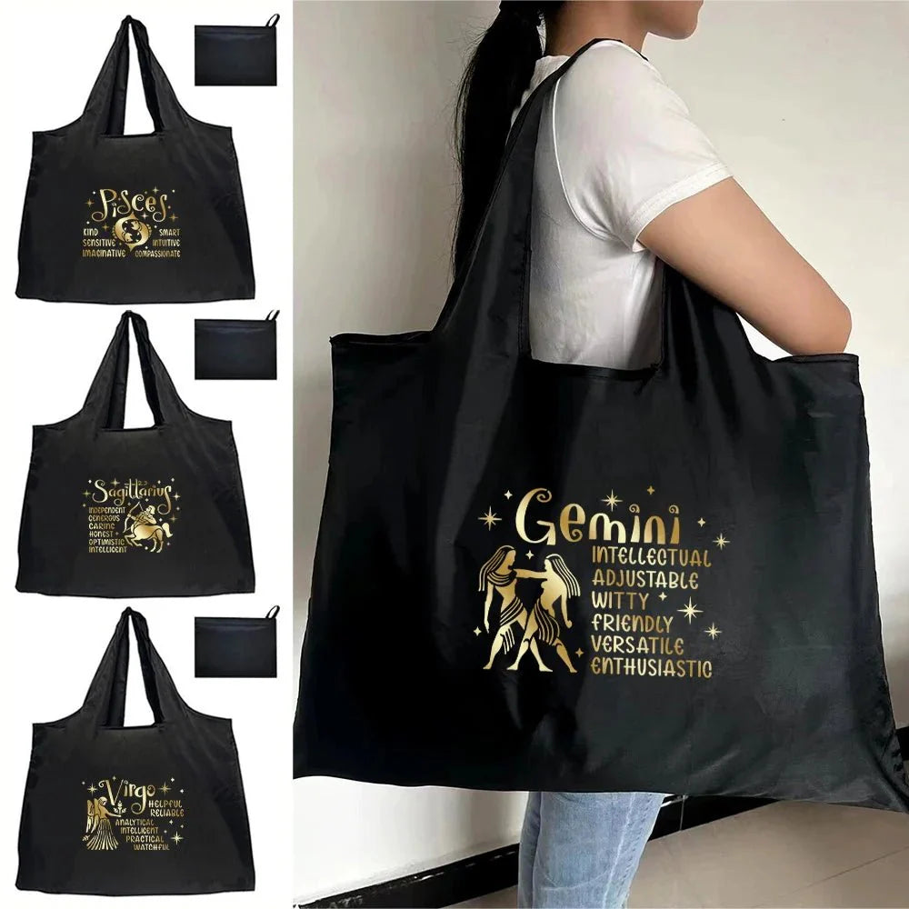 Eco-Friendly Shoulder Handbag for Travel and Grocery