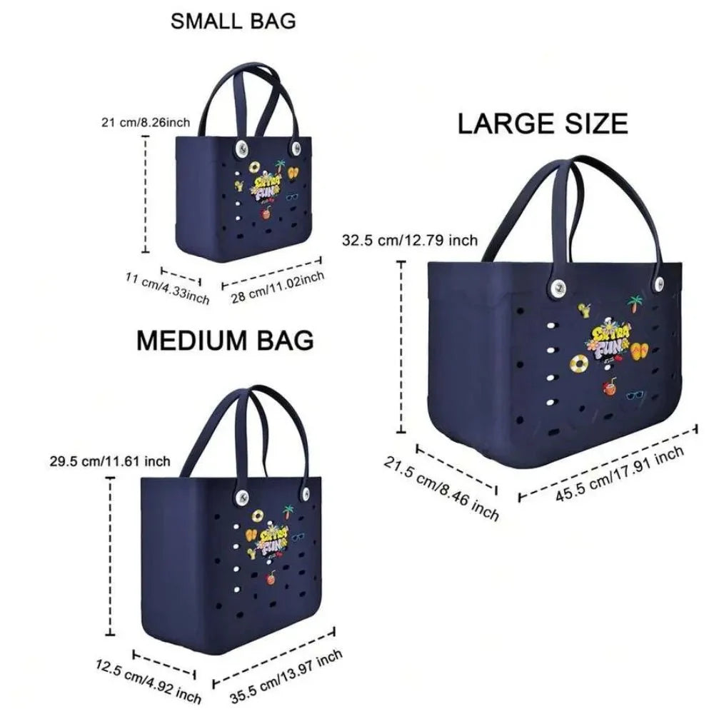 EVA rubber XL/L/M Beach Bag