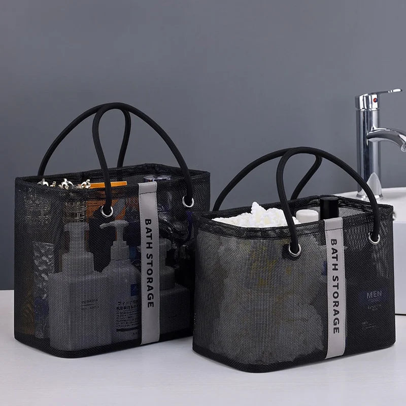 Fashion Mesh Tolietry Bag