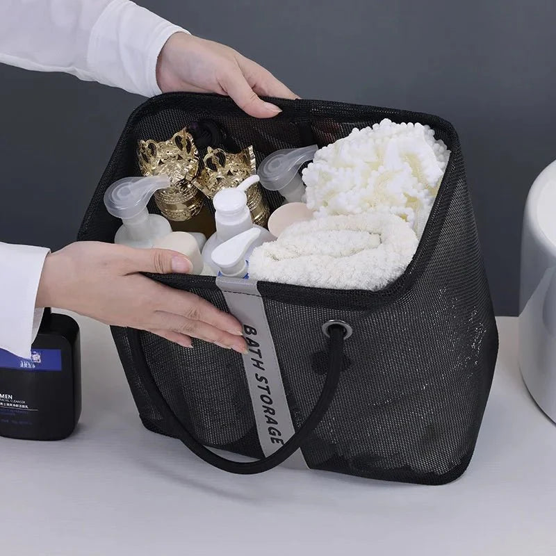Fashion Mesh Tolietry Bag