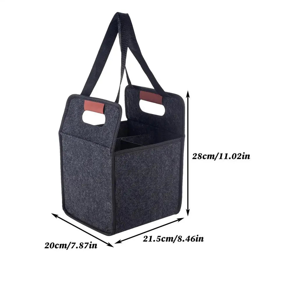 Foldable Tote Bag With Handles for Daily Commute