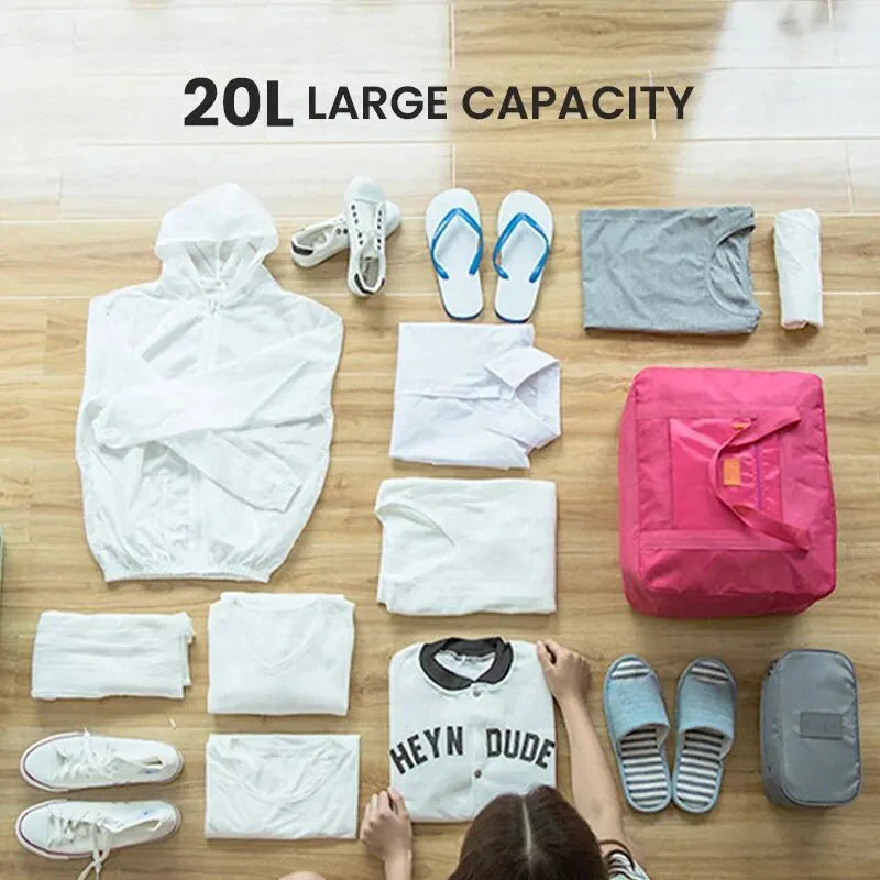 Foldable Travel Totes - Lightweight Weekender Overnight Bag