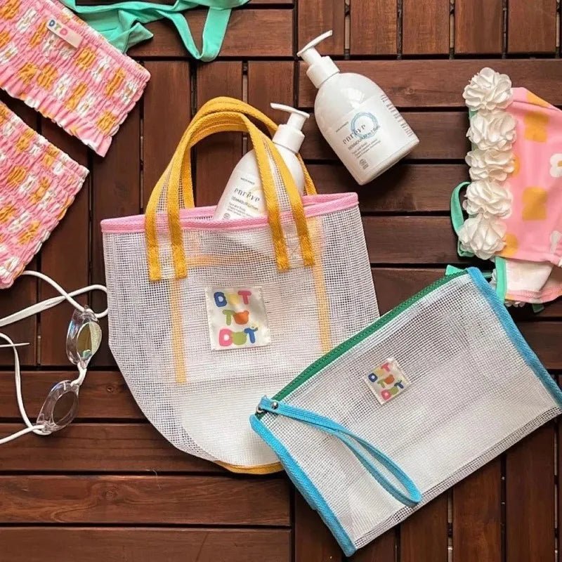 Handwoven Straw Tote Bag Bohemian-Style