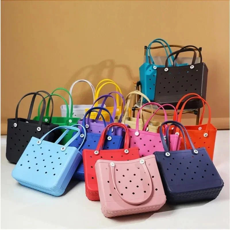 Hollow Shoulder EVA Beach Bag