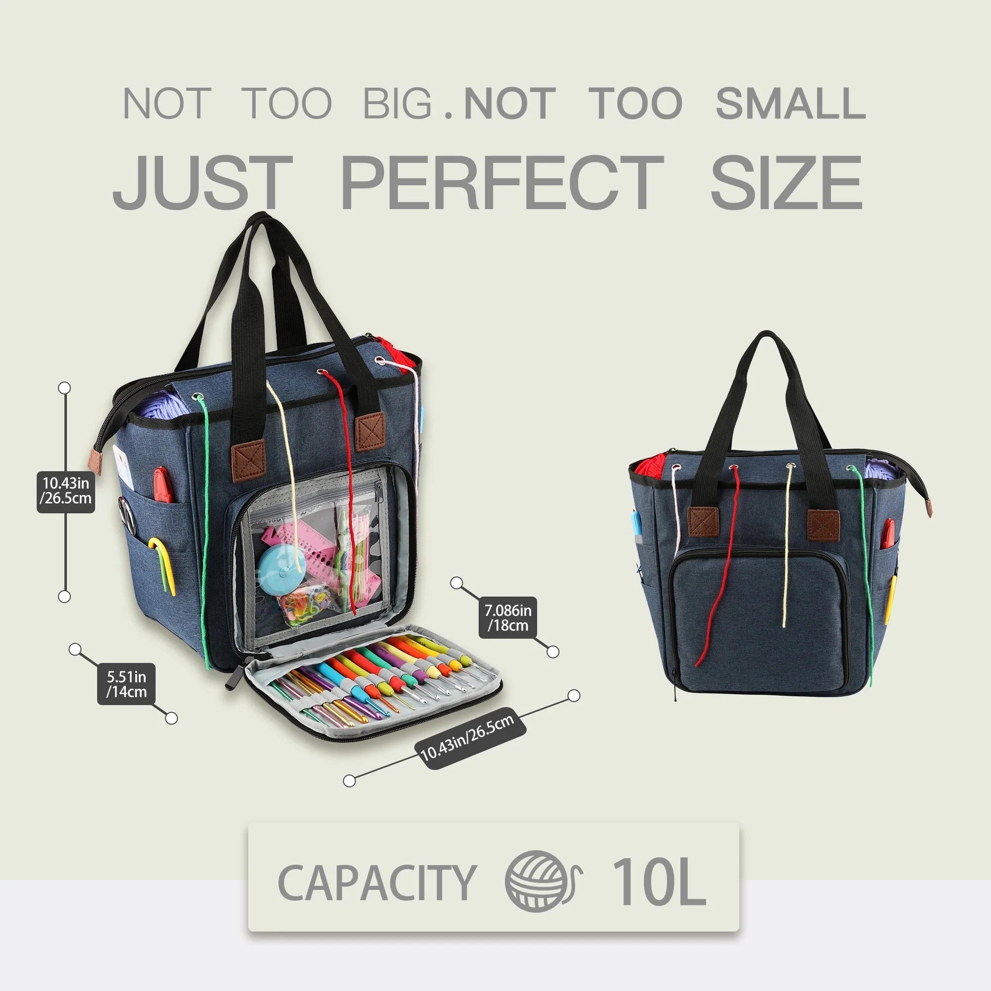 KOKNIT Knitting - Yarn Storage Bag