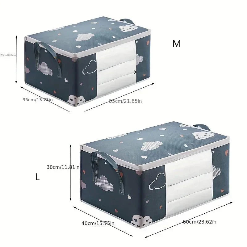 Large Capacity Multi-Purpose Storage Bag with Handles