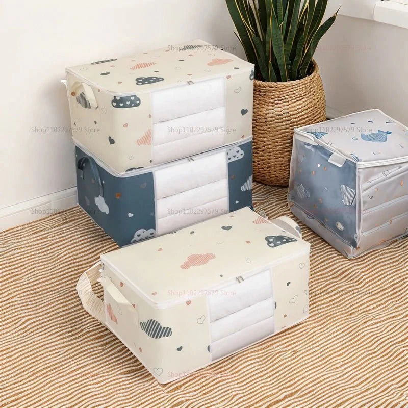 Large Capacity Multi-Purpose Storage Bag with Handles