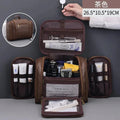 Large Capacity PU Leather Makeup Bag