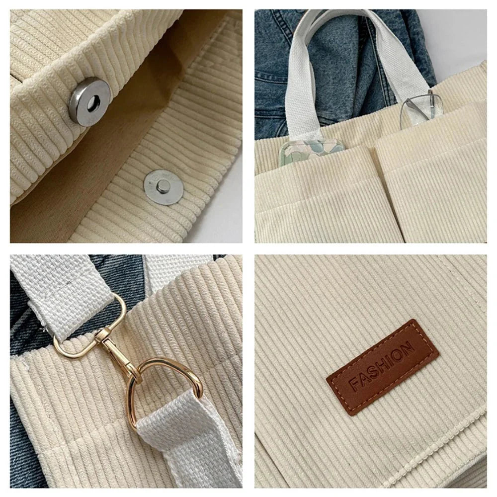 Large capacity shoulder bag