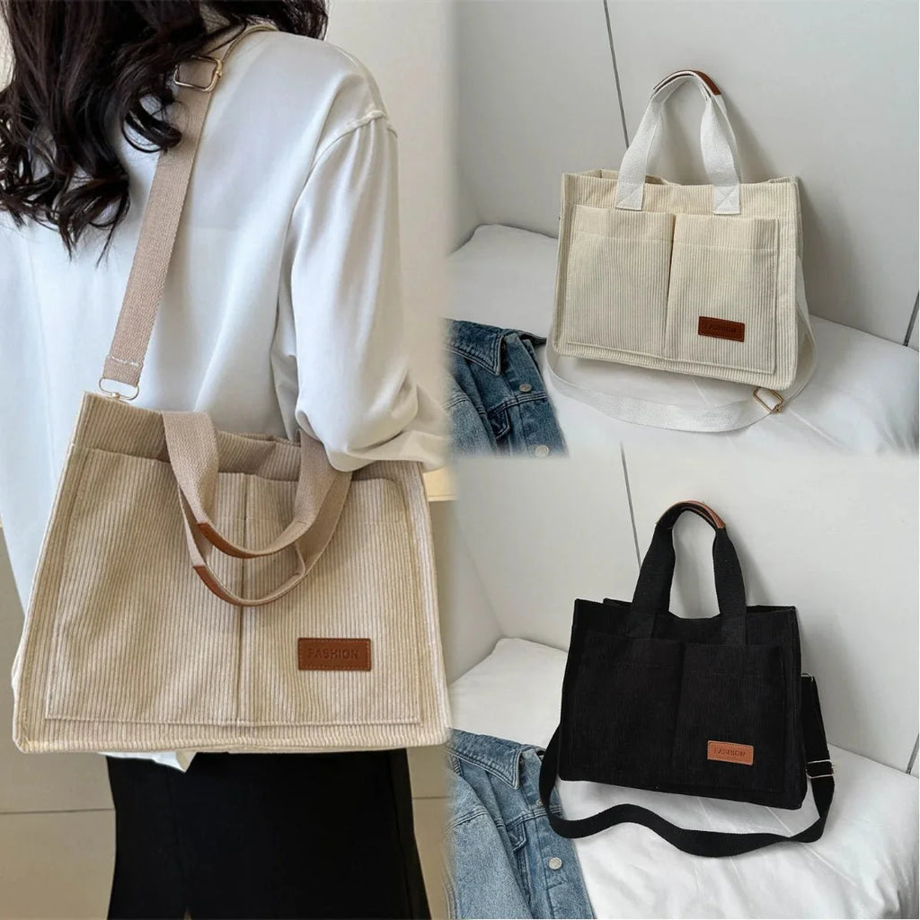 Large capacity shoulder bag