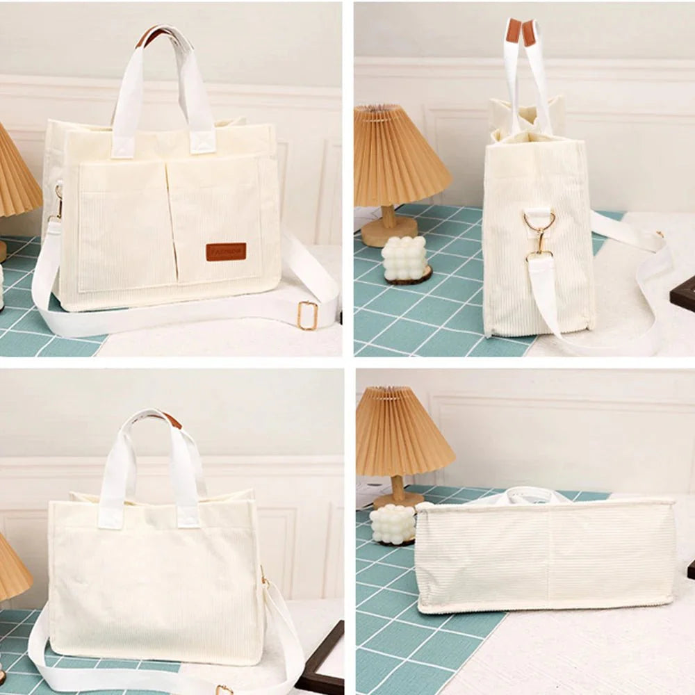 Large capacity shoulder bag