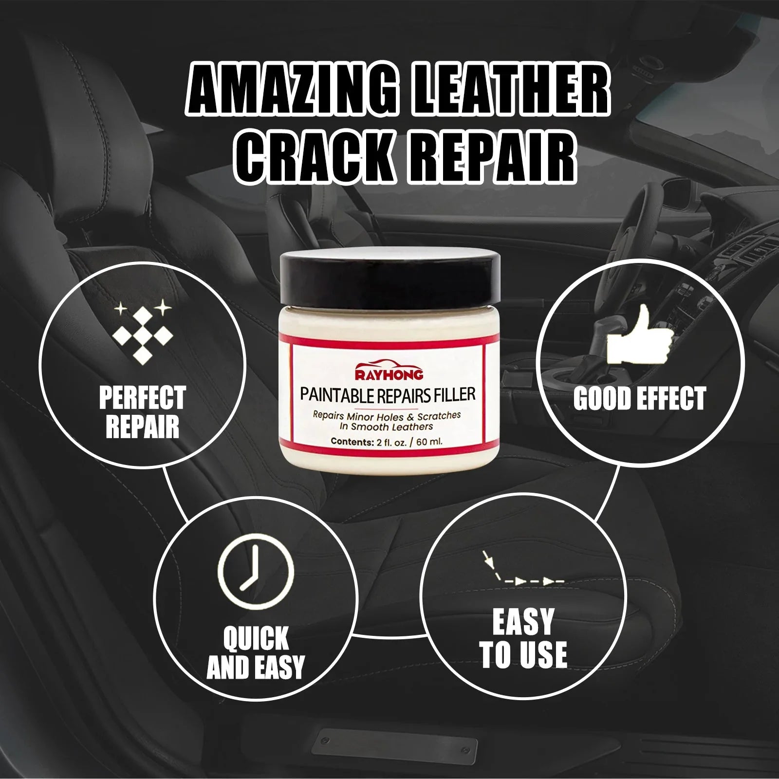 Leather Filler–Fine Filling Without Trace