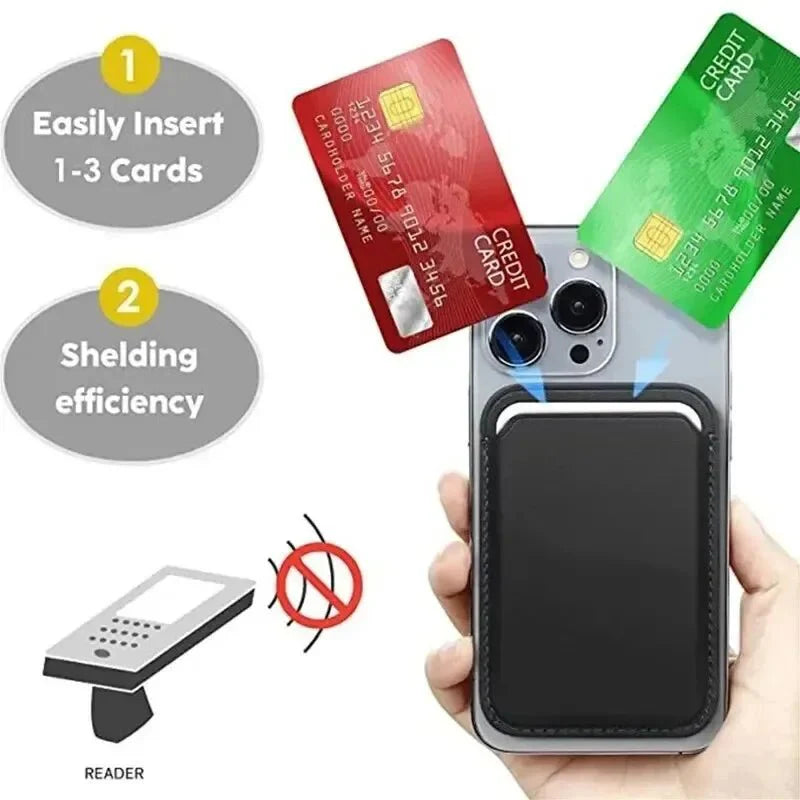 Leather Wallet Case For iPhone