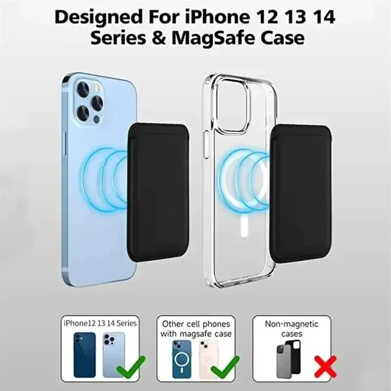 Leather Wallet Case For iPhone